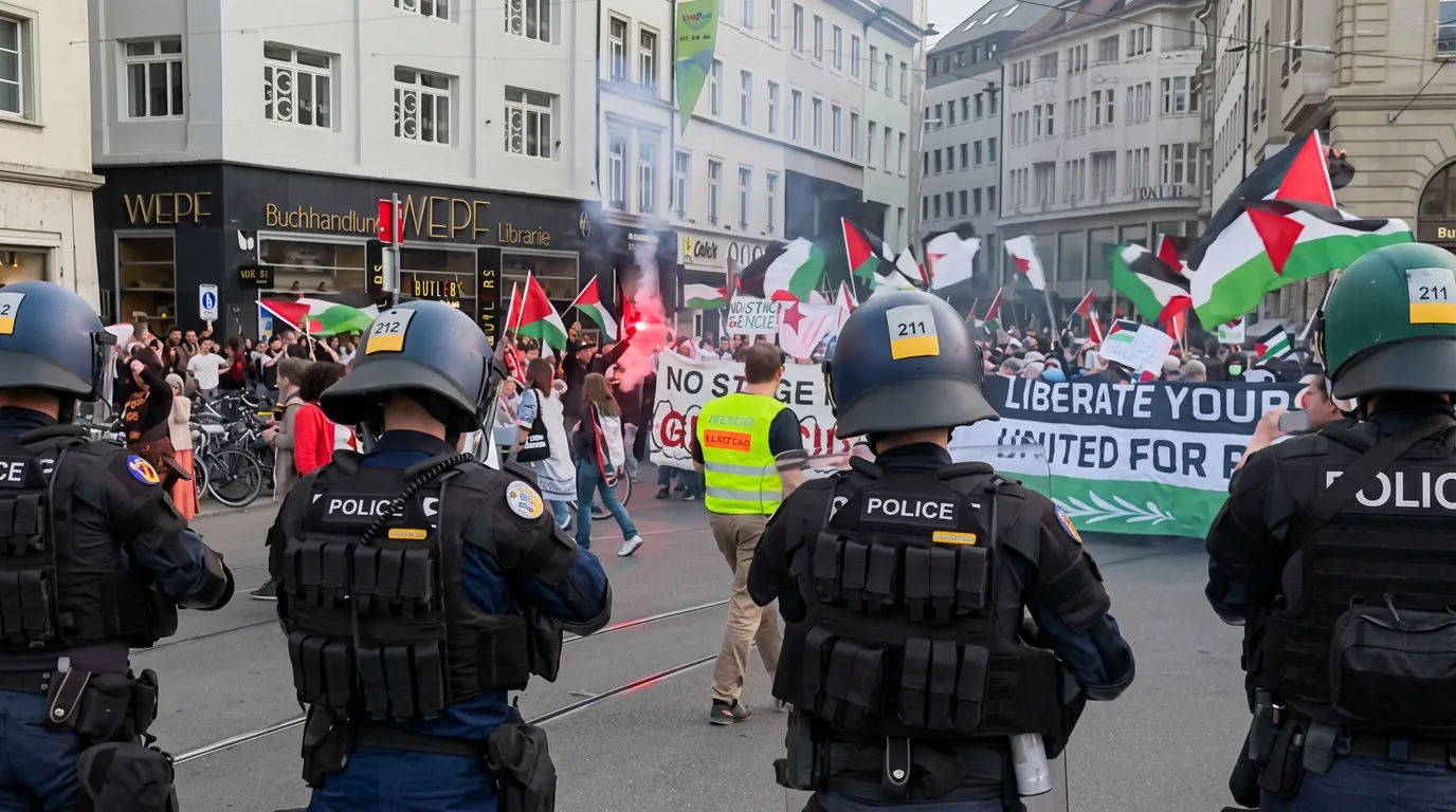 ESC Vienna 2026: Gaza Protests, Police and the Price of Public Events